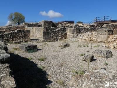 Yacimiento Romano de Ercávica -Monasterio Monsalud;viajes de una semana viajes febrero trekking mate